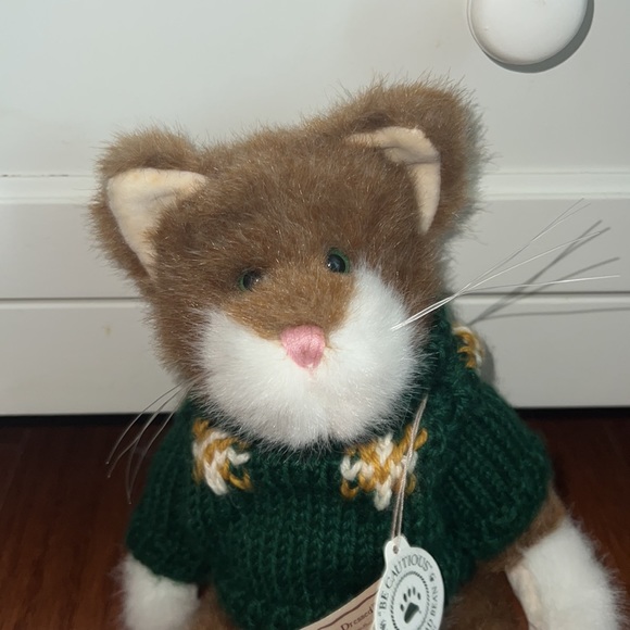 NWT The Boyds Bears Collection Ltd Ginger P. Purrski Cat Stuffed Animal - Picture 6 of 7